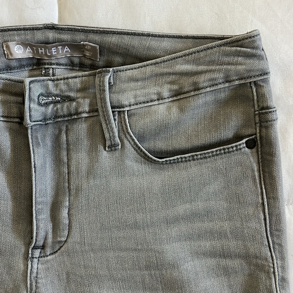 Athleta Sculptek Kenai Gray Cropped Jeans 24” inseam - Picture 4 of 10